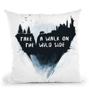 Walk On The Wild Side Throw Pillow By Balazs Solti