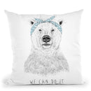 We Can Do It Throw Pillow By Balazs Solti