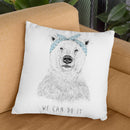 We Can Do It Throw Pillow By Balazs Solti