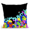Community Throw Pillow By Billy The Artist