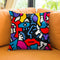 Abstract Love Throw Pillow By Billy The Artist