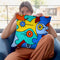 Big Fish Throw Pillow By Billy The Artist