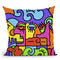 Party Throw Pillow By Billy The Artist