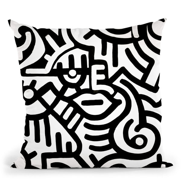 Sleepy Throw Pillow By Billy The Artist