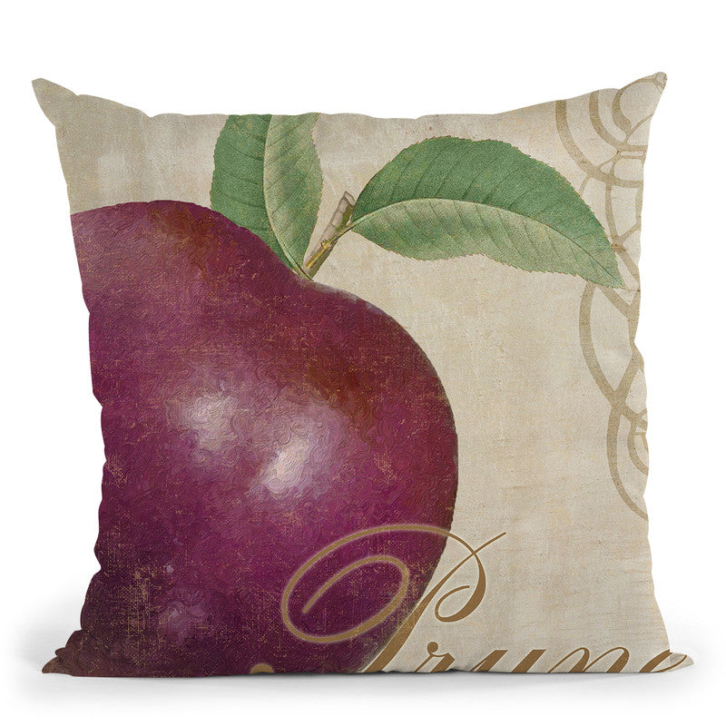 Fruits Classique Iii Throw Pillow By Color Bakery