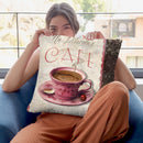 Patisserie V Throw Pillow By Color Bakery