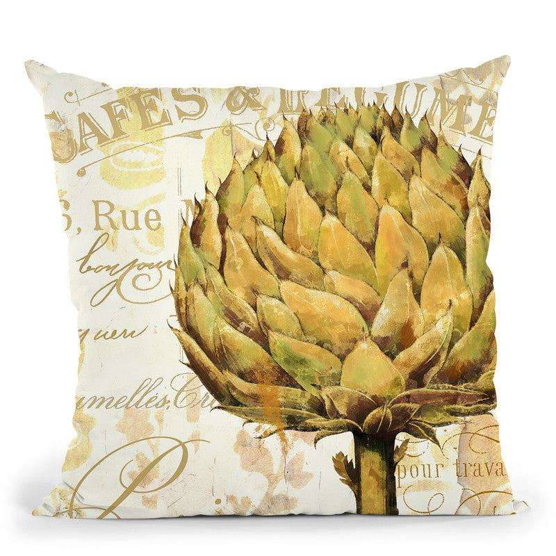 Cafe DÕOr Ii Throw Pillow By Color Bakery