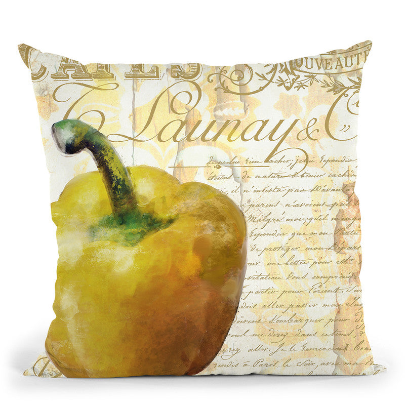 Cafe DÕOr Vii Throw Pillow By Color Bakery