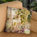 Wine Country I Throw Pillow By Color Bakery