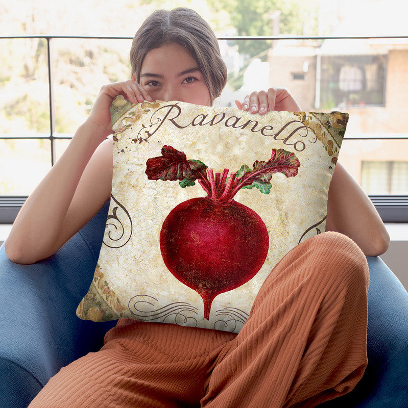 Mangia I Throw Pillow By Color Bakery