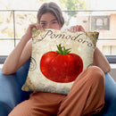 Mangia Ii Throw Pillow By Color Bakery