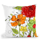 Aria Ii Throw Pillow By Color Bakery