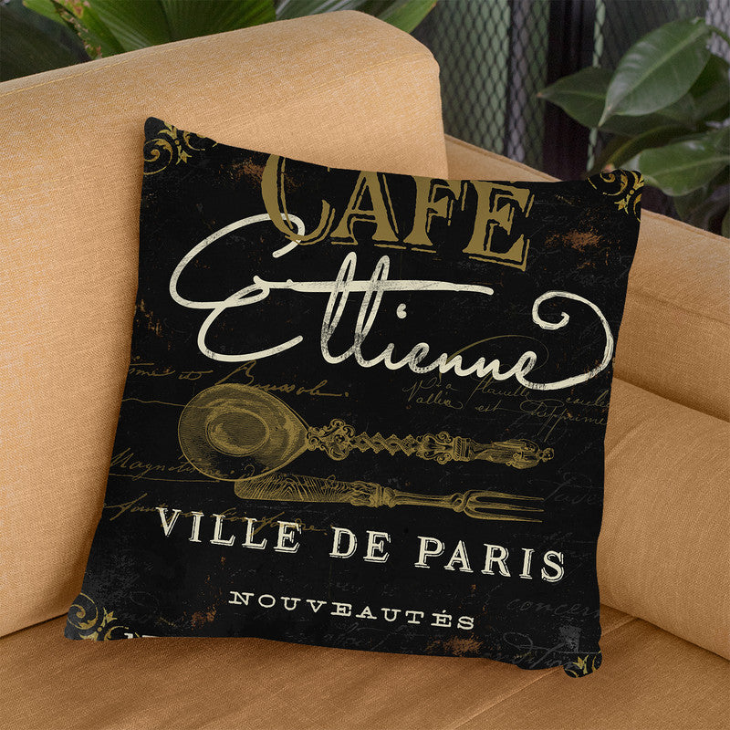 La Cuisine Ii Throw Pillow By Color Bakery