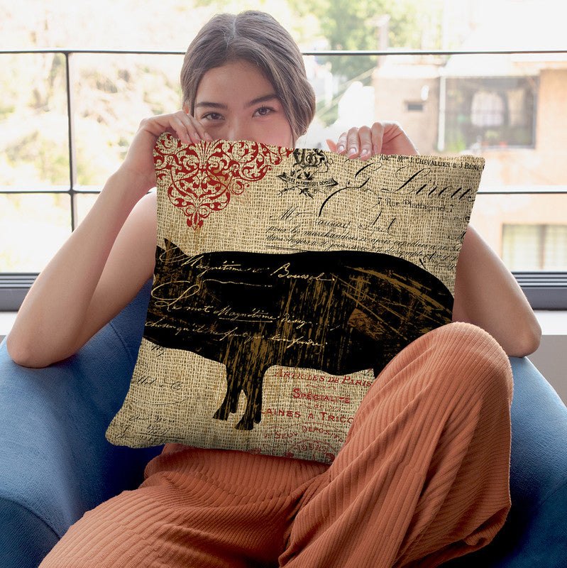 Paris Farms Ii Throw Pillow By Color Bakery