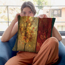 Tree Story Continued Throw Pillow By Color Bakery