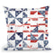 Americana Quilt Throw Pillow By Color Bakery