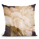 Coleurs Blanc Throw Pillow By Color Bakery