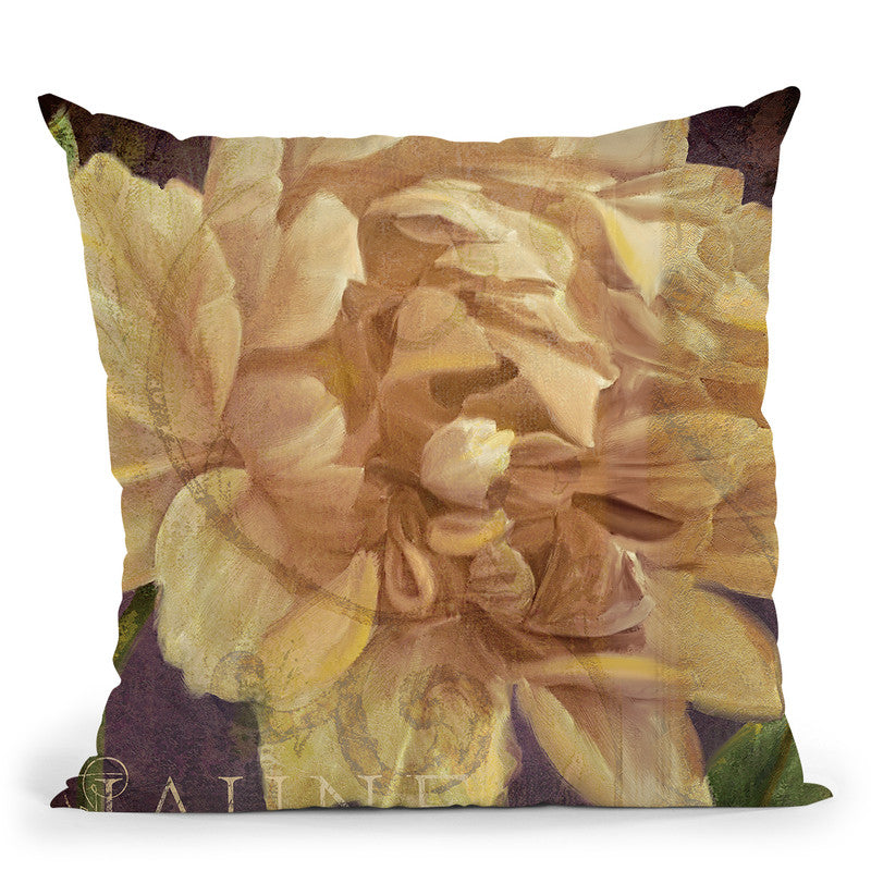 Coleurs Jaune Throw Pillow By Color Bakery