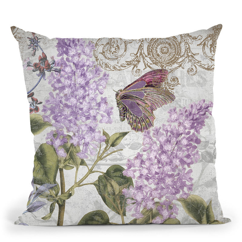 Victorian Romance Iii Throw Pillow By Color Bakery