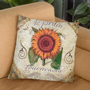 Le Jardin Iv Throw Pillow By Color Bakery