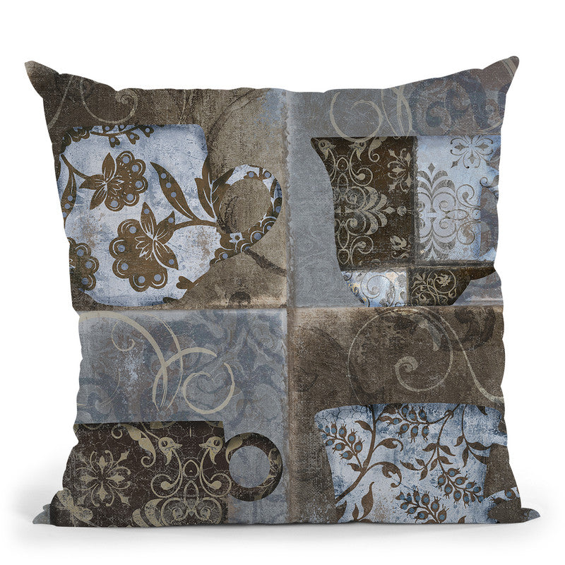 Four Cups Ii Throw Pillow By Color Bakery
