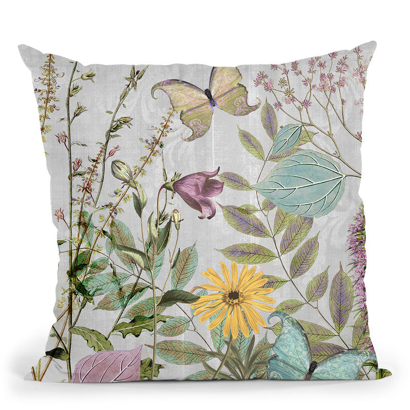 Botanique I Throw Pillow By Color Bakery