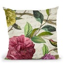 Voices Of Spring Ii Throw Pillow By Color Bakery