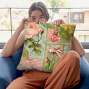 Belles Fleurs Ii Throw Pillow By Color Bakery