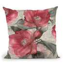 Blush I Throw Pillow By Color Bakery