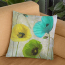 Gardenimmer I Throw Pillow By Color Bakery