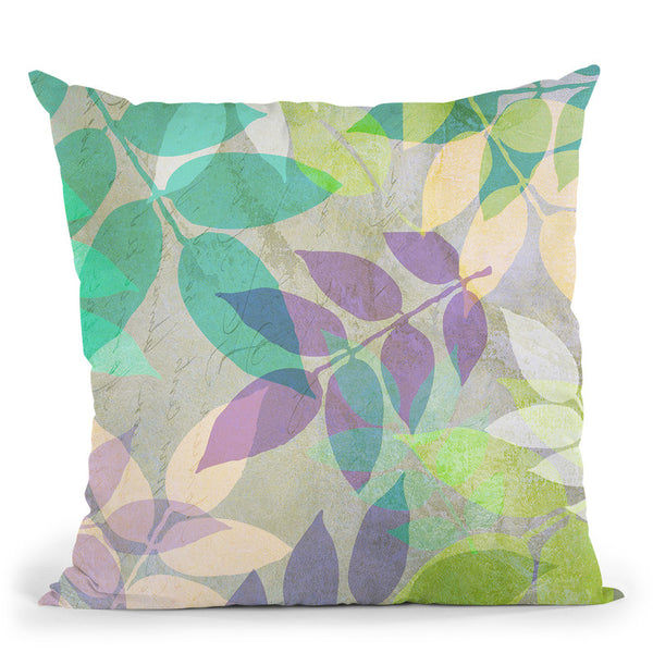 Gardenimmer Iv Throw Pillow By Color Bakery