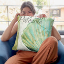 La Mer Ii Throw Pillow By Color Bakery