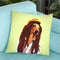 Marley Daschund Throw Pillow By Coco De Paris