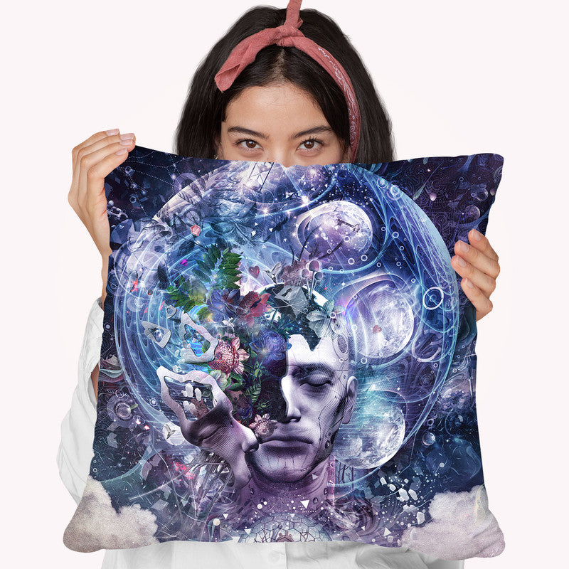 Chaos Theory  Throw Pillow By Cameron Gray - by all about vibe
