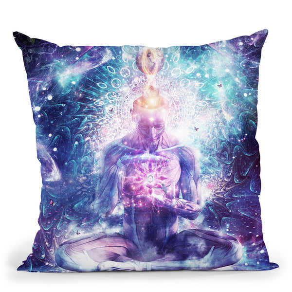 On The Edge Of Harmony  Throw Pillow By Cameron Gray - by all about vibe