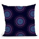 Psy Vibes Iii  Throw Pillow By Cameron Gray - by all about vibe