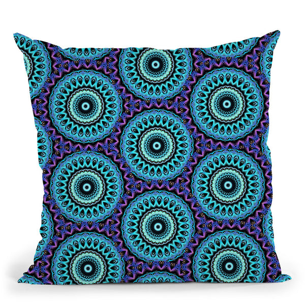 Psy Vibes  Throw Pillow By Cameron Gray - by all about vibe