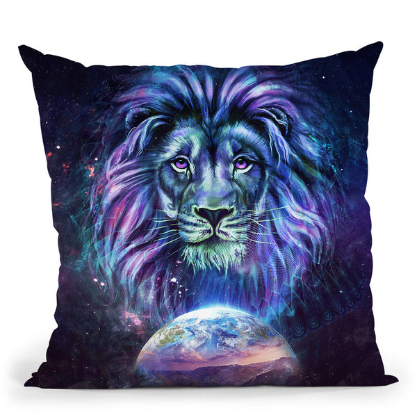Guardian Cgray  Throw Pillow By Cameron Gray - by all about vibe
