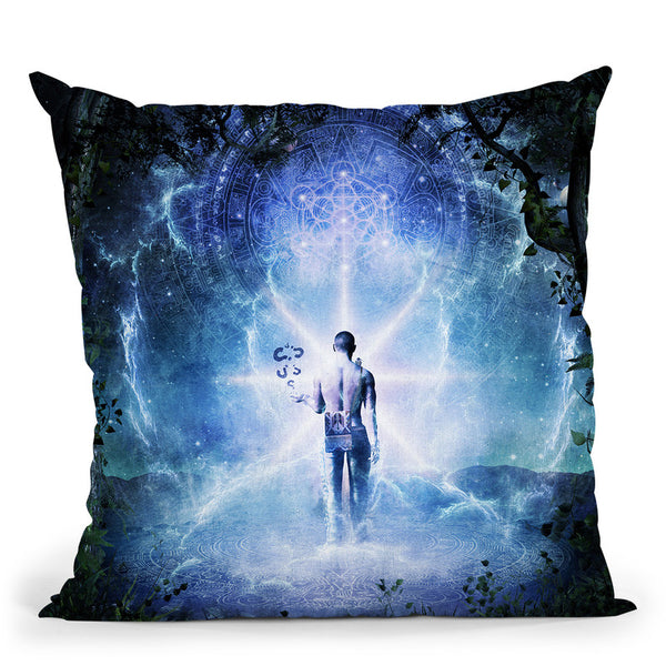 The Journey Begins  Throw Pillow By Cameron Gray - by all about vibe