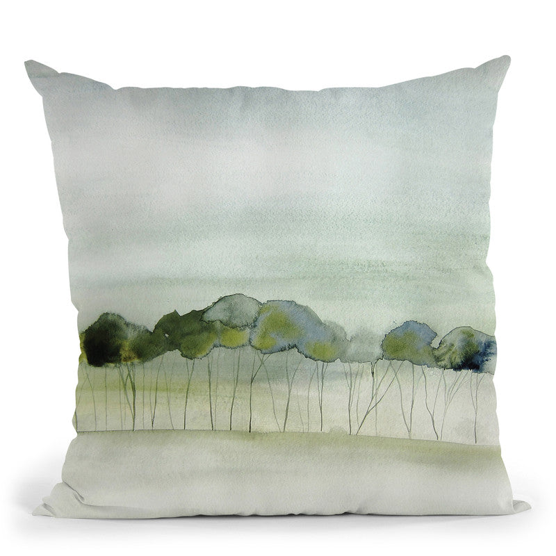 Quiet Throw Pillow By Christine Lindstrom