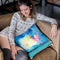 Seascape Ii Throw Pillow By Christine Lindstrom