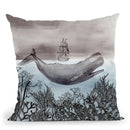 The Sea Throw Pillow By Christine Lindstrom