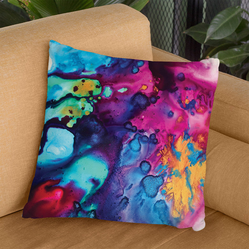 Turquoise Wine Throw Pillow By Christine Lindstrom