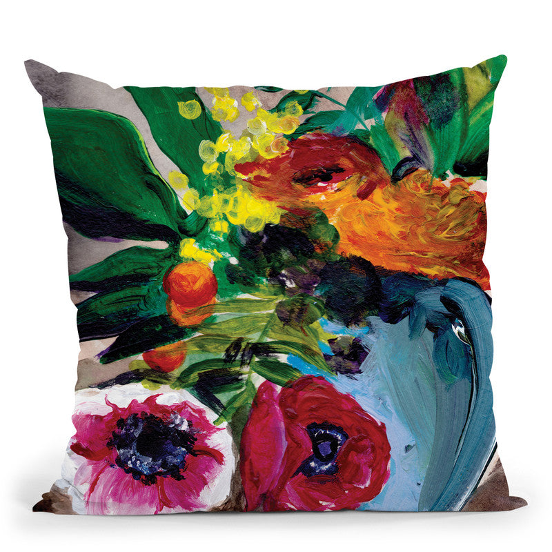 Bella Throw Pillow By Christine Lindstrom