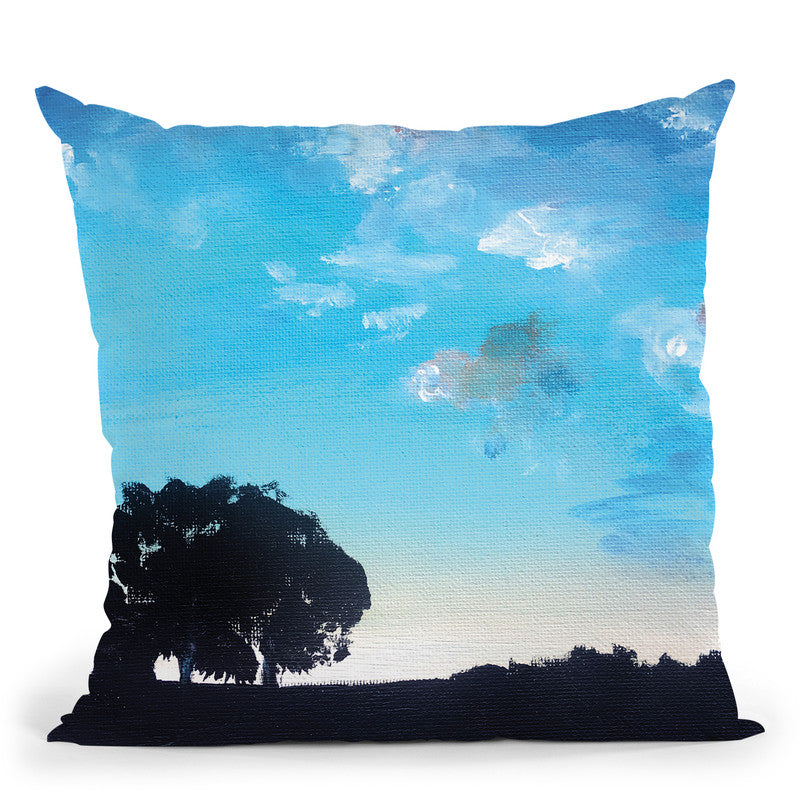 Breathless Throw Pillow By Christine Lindstrom