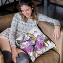 Floral Ii Throw Pillow By Christine Lindstrom
