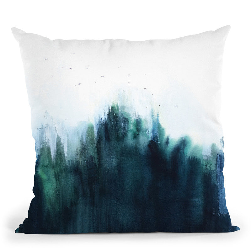 Forest Of Pines Throw Pillow By Christine Lindstrom