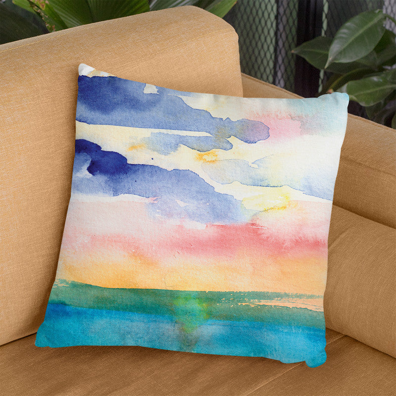 Landscape Ii Throw Pillow By Christine Lindstrom