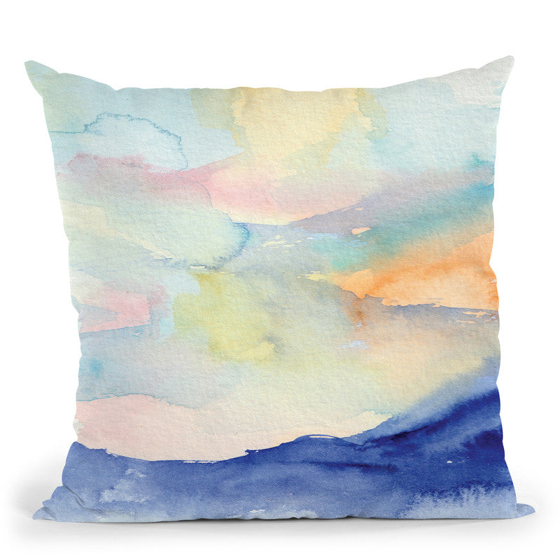 Landscape Iv Throw Pillow By Christine Lindstrom