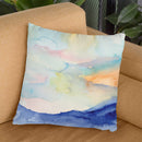 Landscape Iv Throw Pillow By Christine Lindstrom